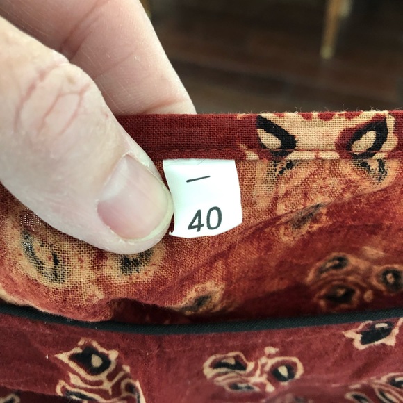 Pretty Boho patterned blouse - Picture 4 of 4